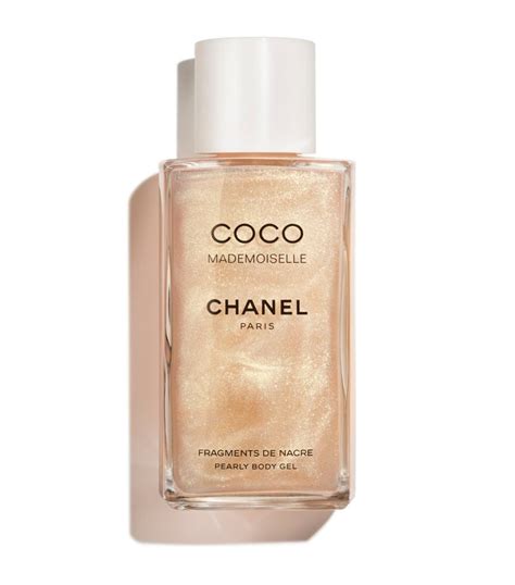 chanel shimmering scented gel|COCO MADEMOISELLE PEARLY BODY GEL .